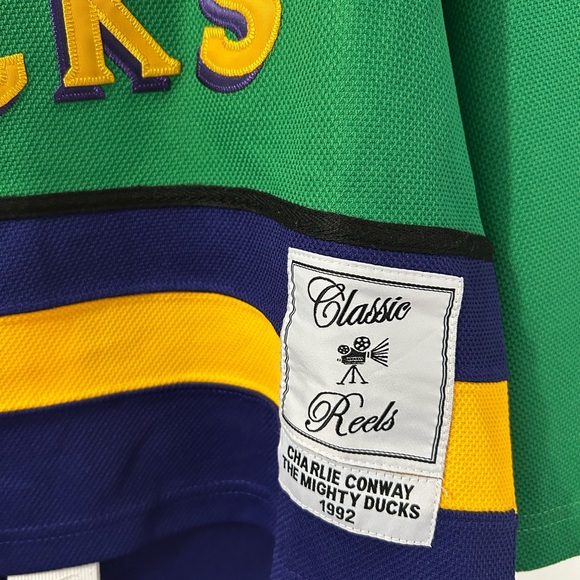Classic Mighty Ducks Men’s Hockey Jersey - Picture 4 of 7